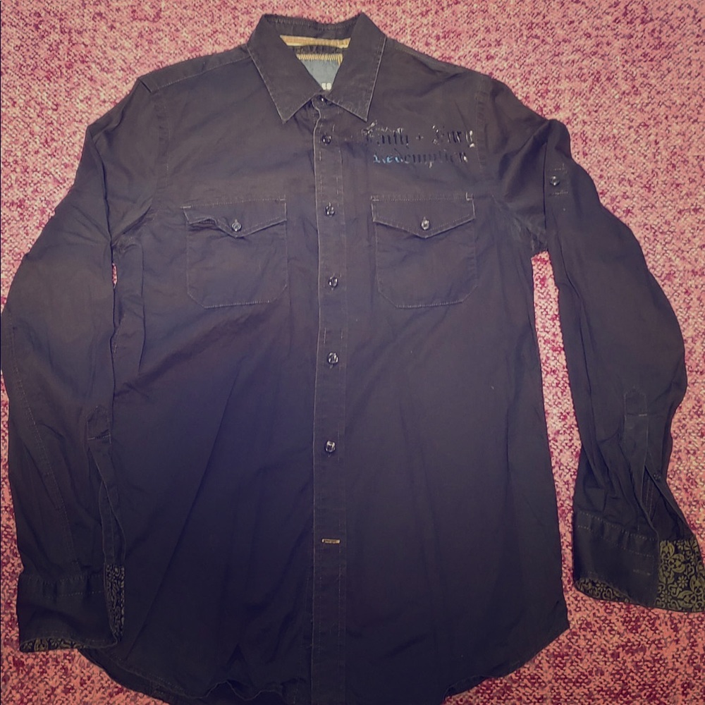 Express long sleeve casual button up